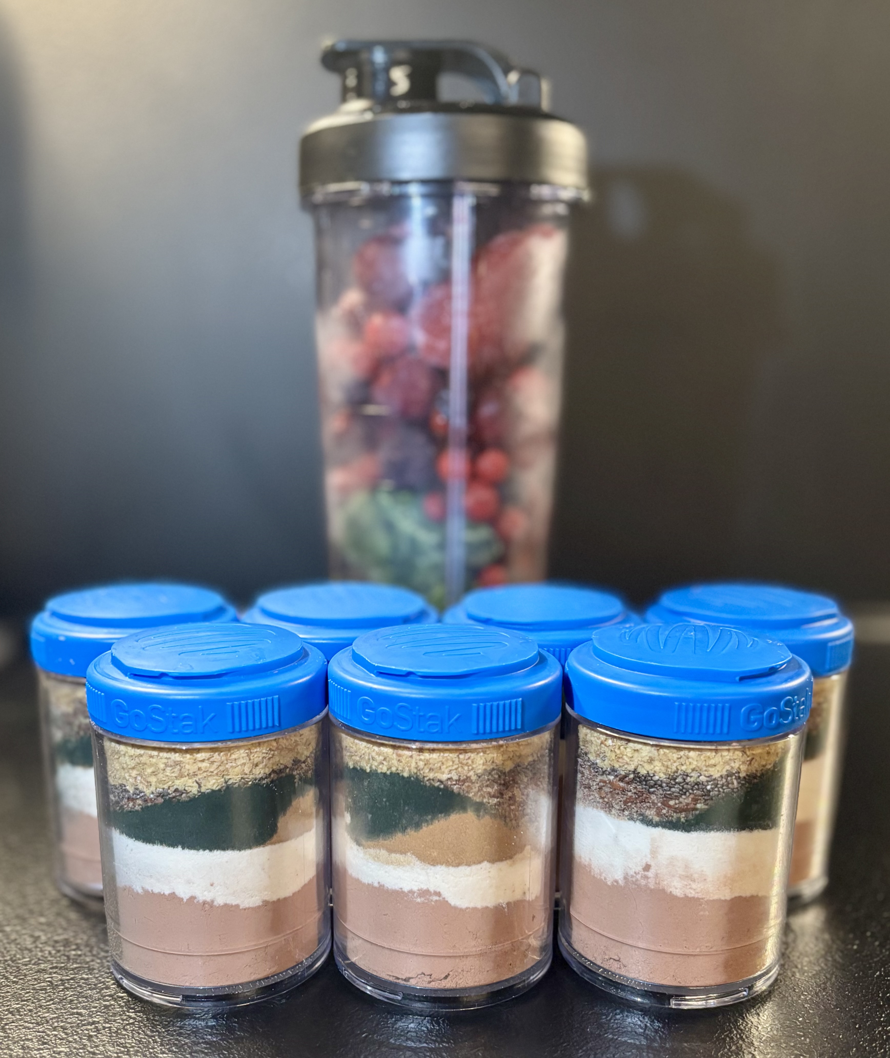 All-in-one nutrient smoothie ingredients